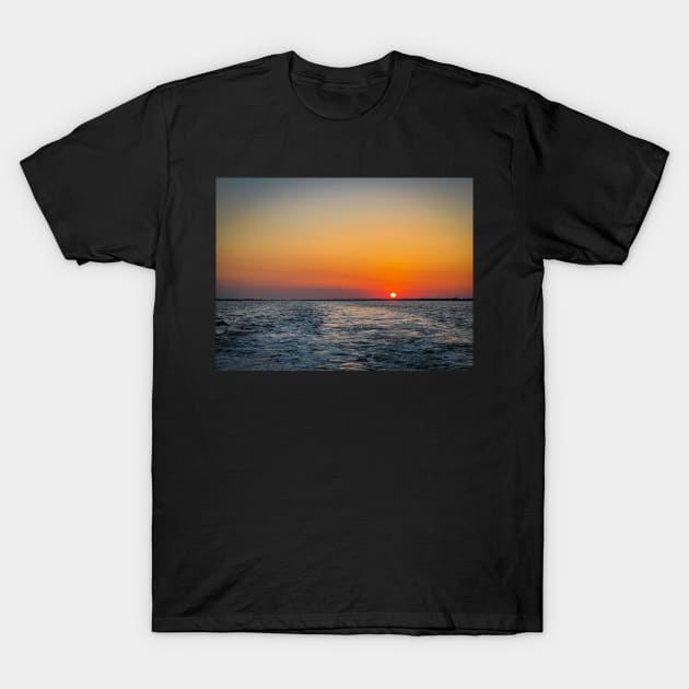 Pensacola Sunset Cruise T-Shirt by Ckauzmann